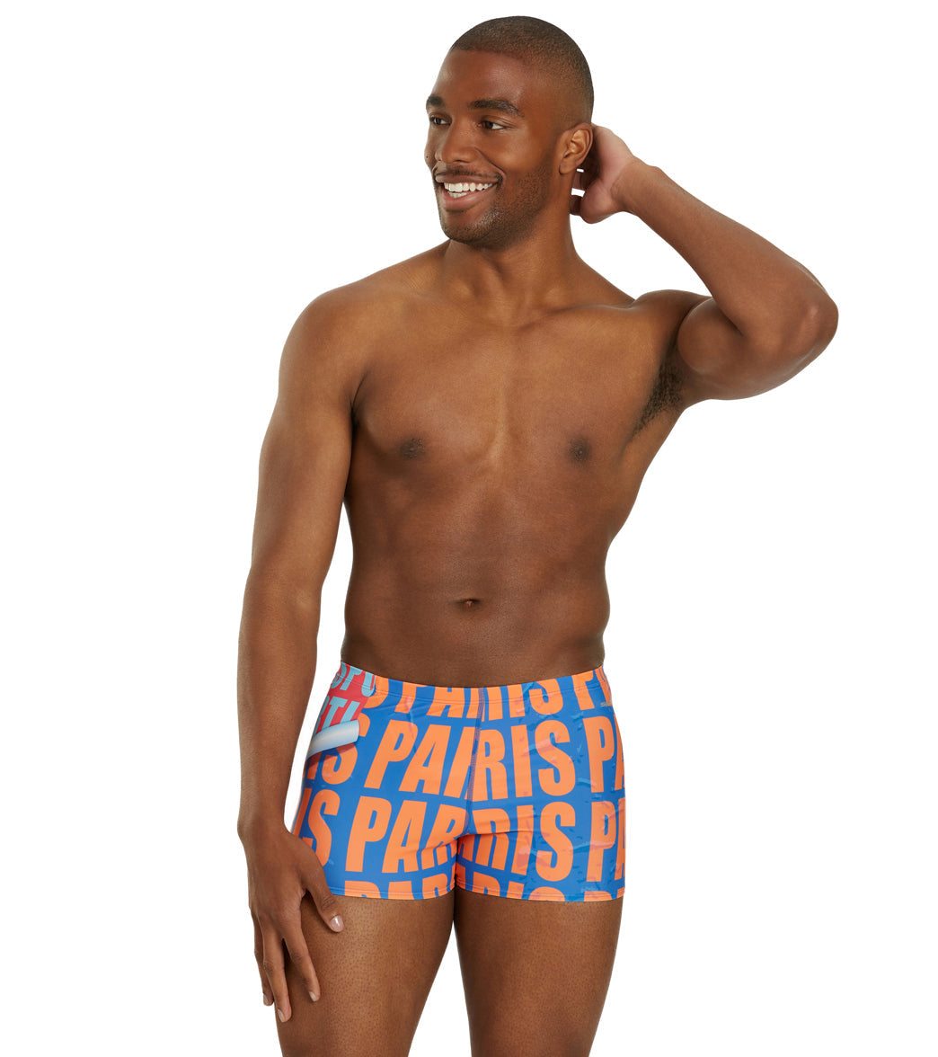  Sporti Paris Metro Pop Square Leg Swimsuit (26-40)