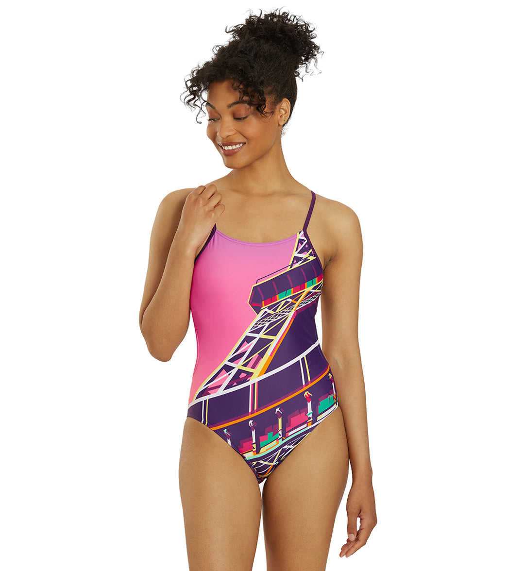  Sporti Paris Sunset Micro Back One Piece Swimsuit (26-40)
