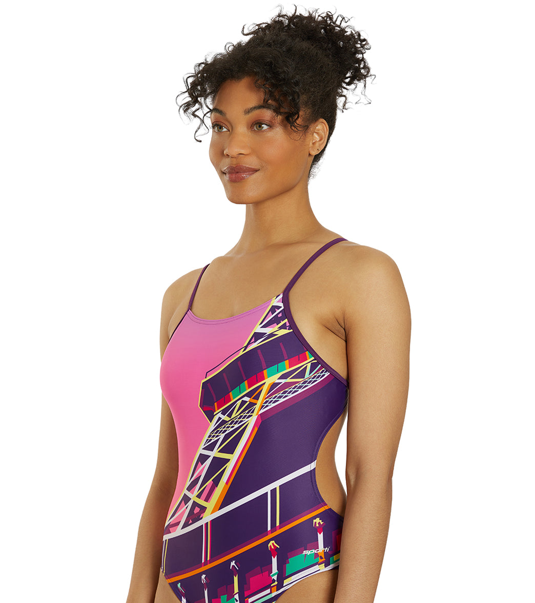  Sporti Paris Sunset Micro Back One Piece Swimsuit (26-40)