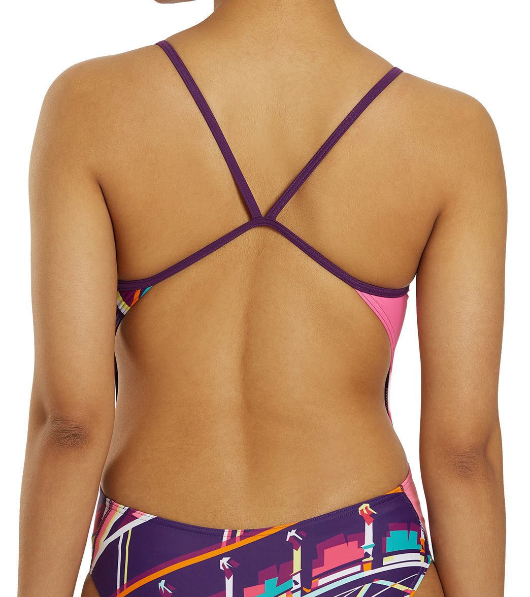  Sporti Paris Sunset Micro Back One Piece Swimsuit (26-40)