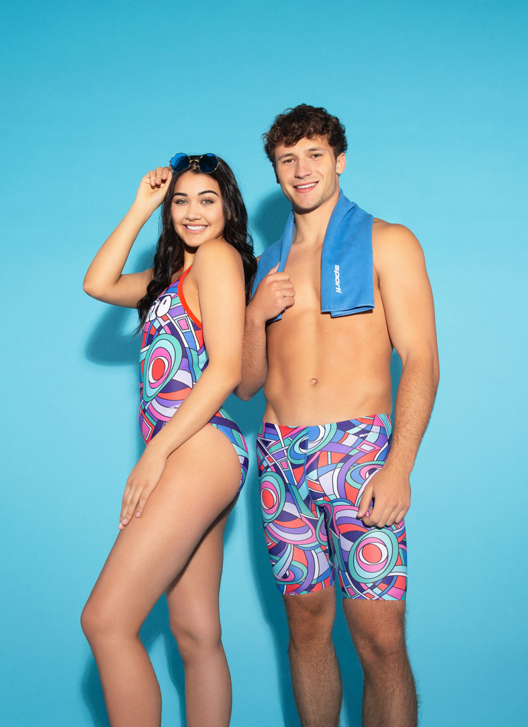  Sporti Groovy Zodiac Scorpio Thin Strap One Piece Swimsuit (22-44)