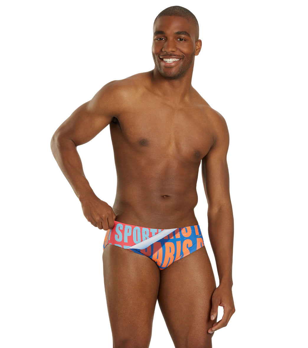  Sporti Paris Metro Pop Brief Swimsuit (26-40)