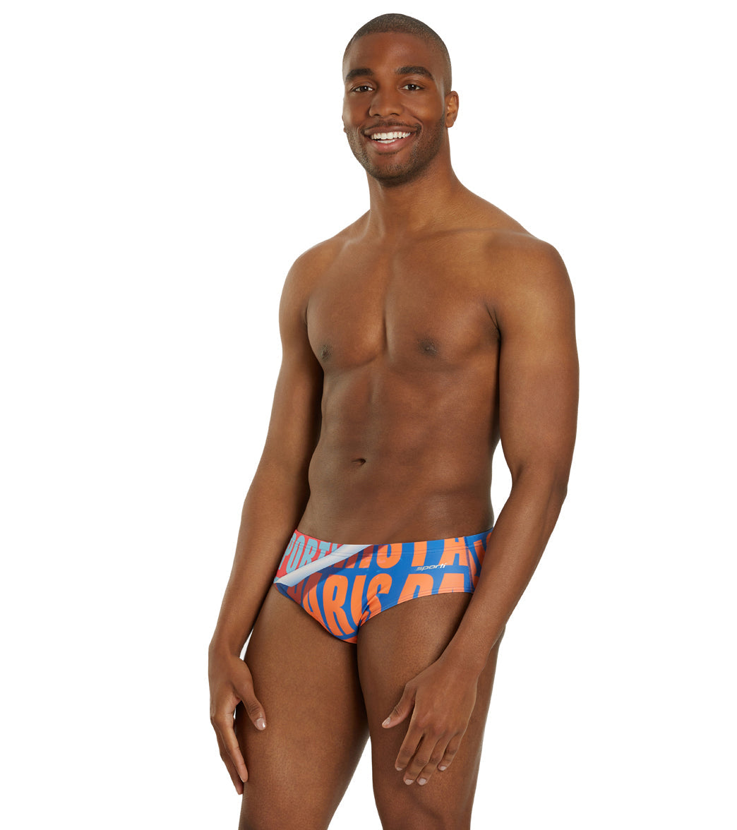  Sporti Paris Metro Pop Brief Swimsuit (26-40)