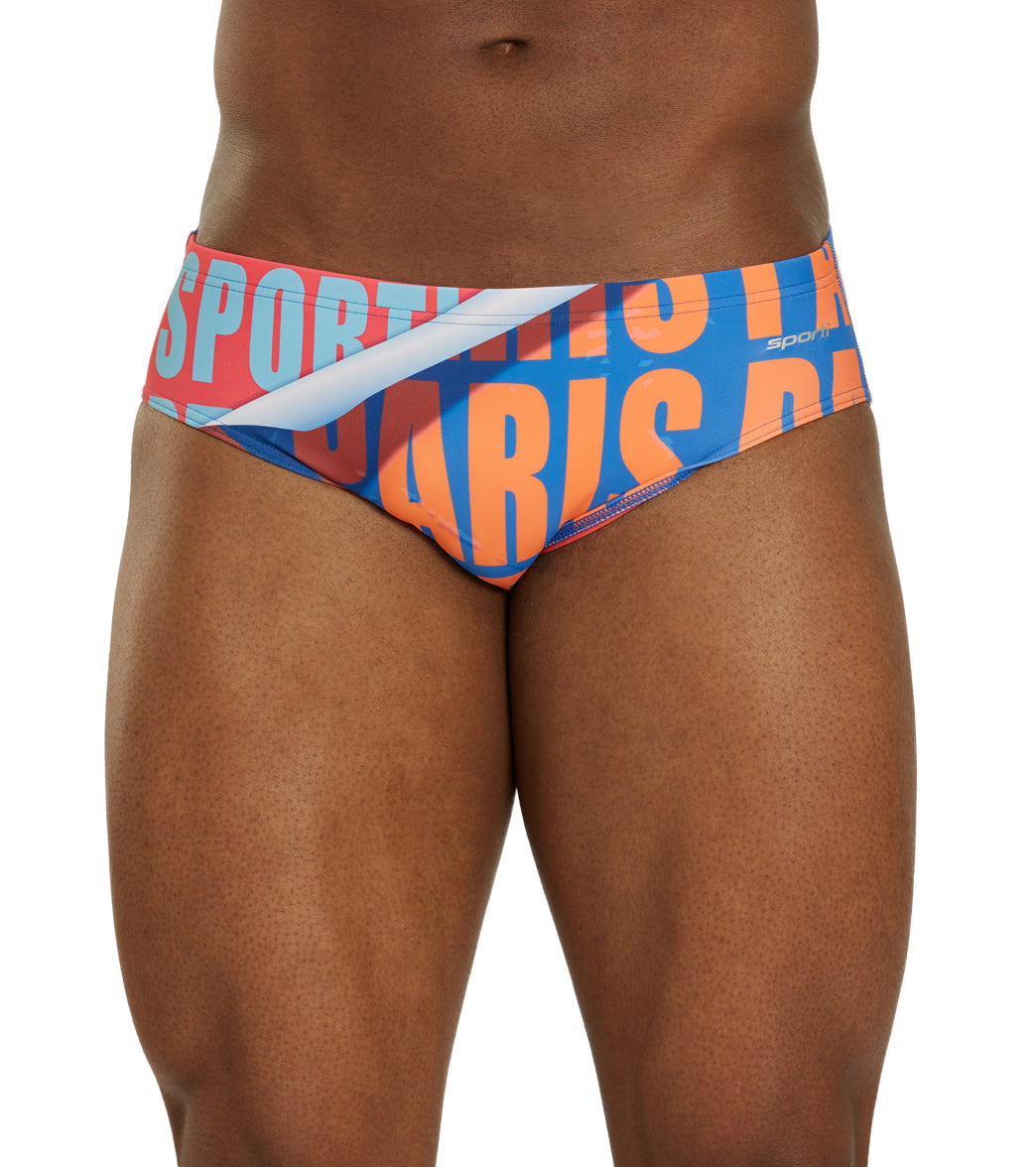  Sporti Paris Metro Pop Brief Swimsuit (26-40)