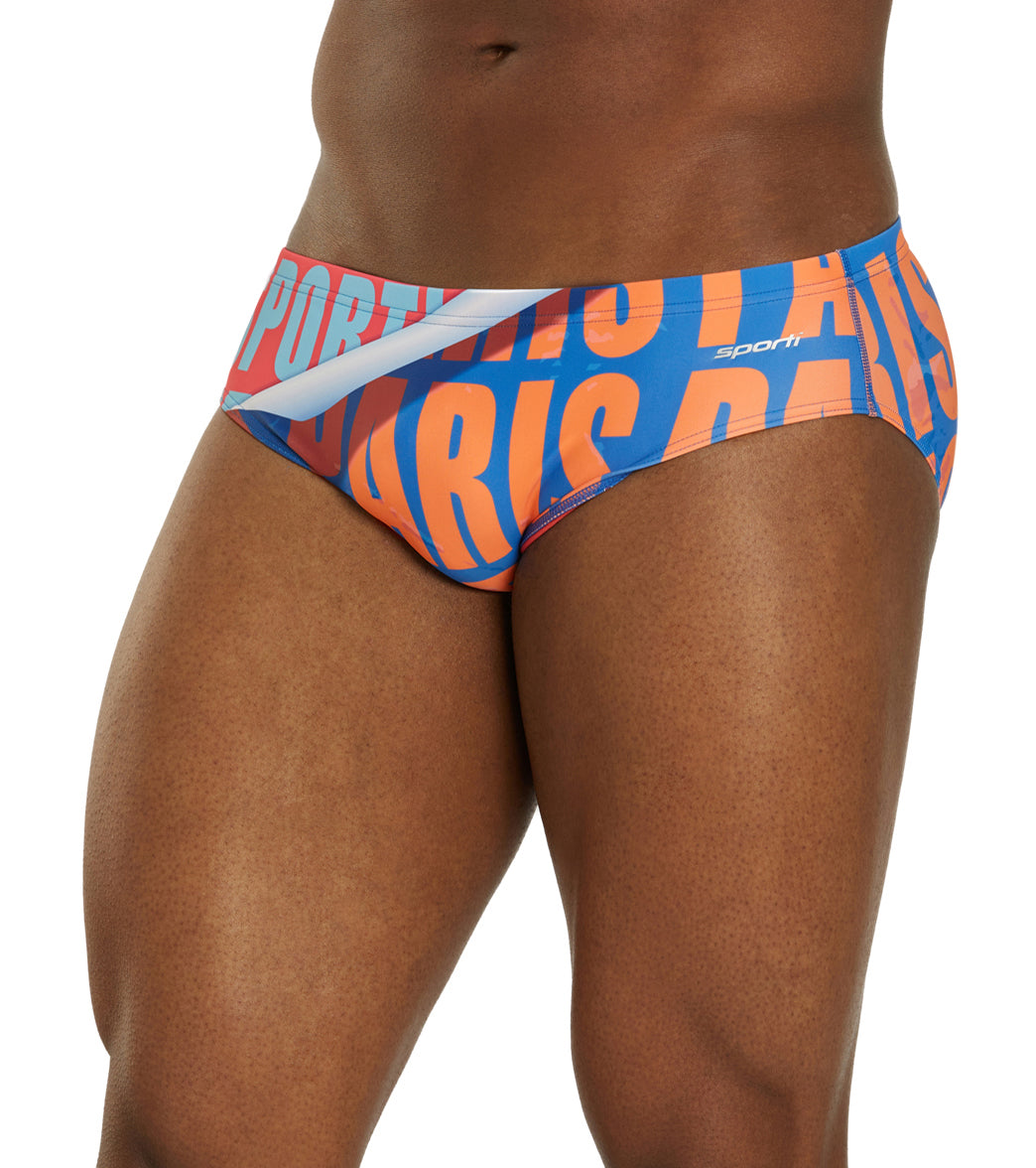 Sporti Paris Metro Pop Brief Swimsuit (26-40)