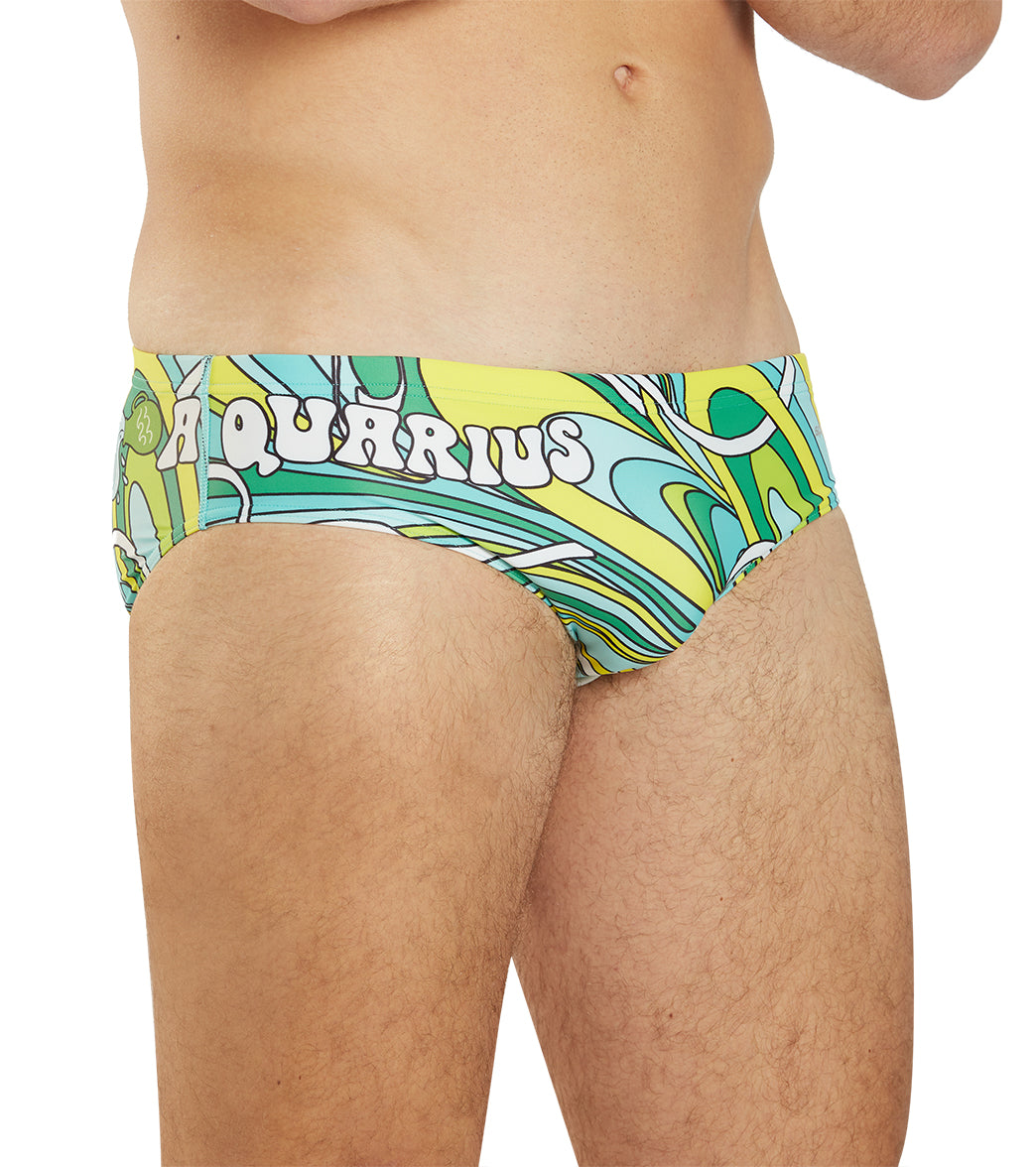  Sporti Groovy Zodiac Aquarius Brief Swimsuit (26-40)