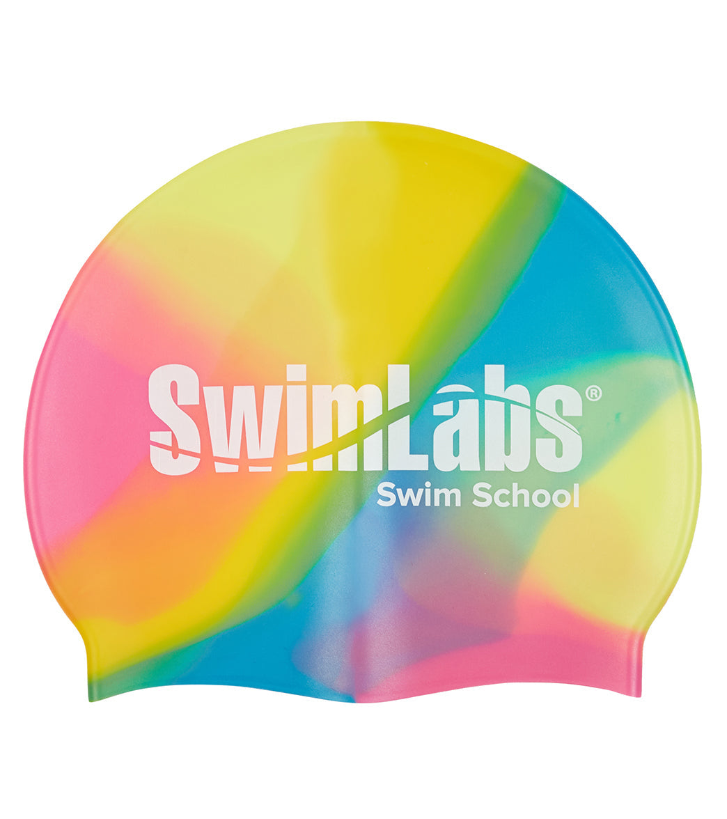  Sporti SwimLabs Multi Color Silicone Swim Cap
