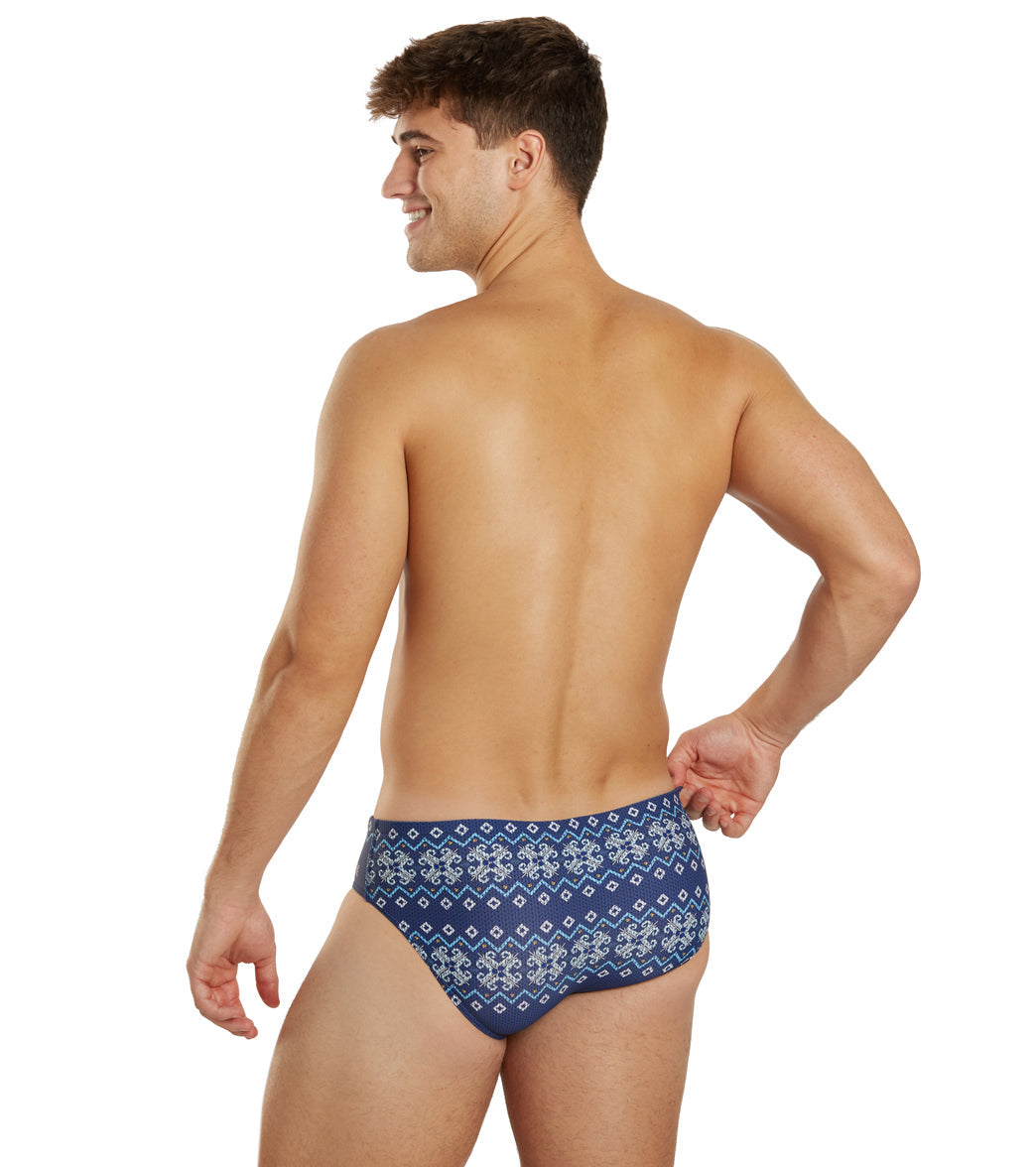  Sporti Granny Sweater Hanukkah Brief Swimsuit (26-40)