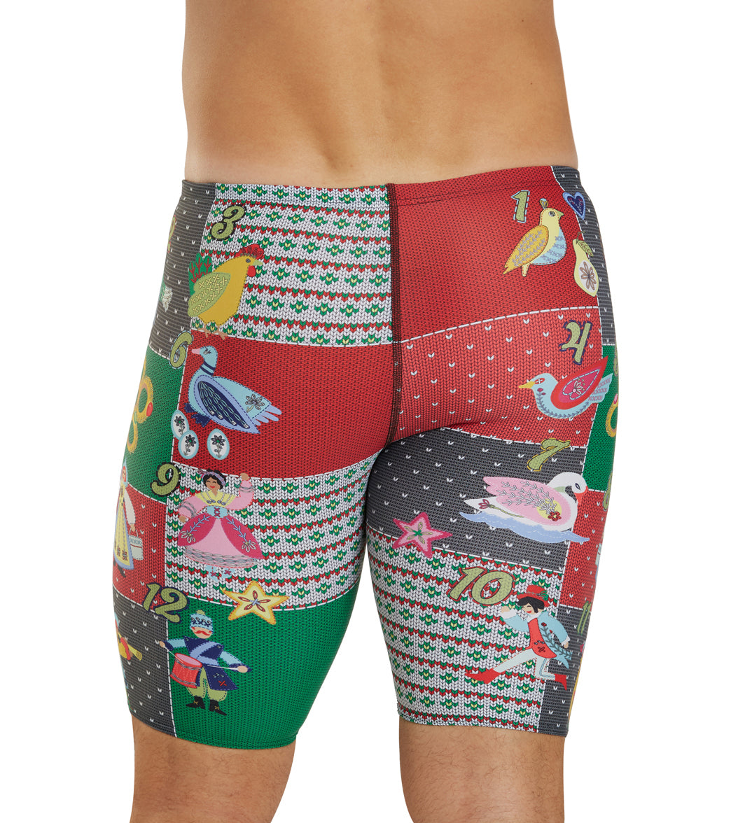  Sporti Granny Sweater 12 Days Of Christmas Jammer Swimsuit (22-44)
