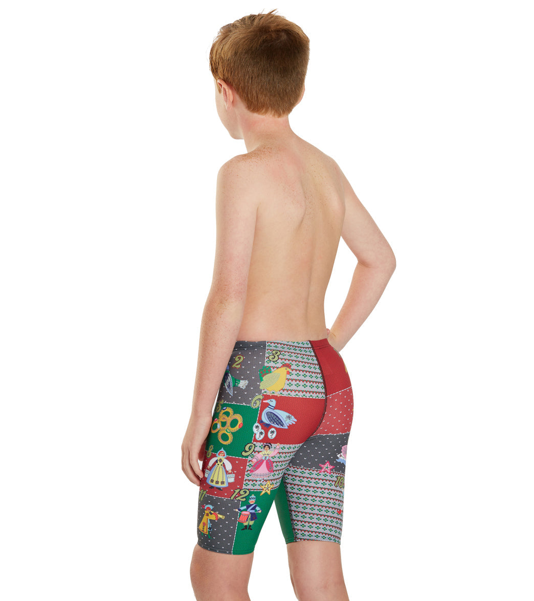  Sporti Granny Sweater 12 Days Of Christmas Jammer Swimsuit (22-44)
