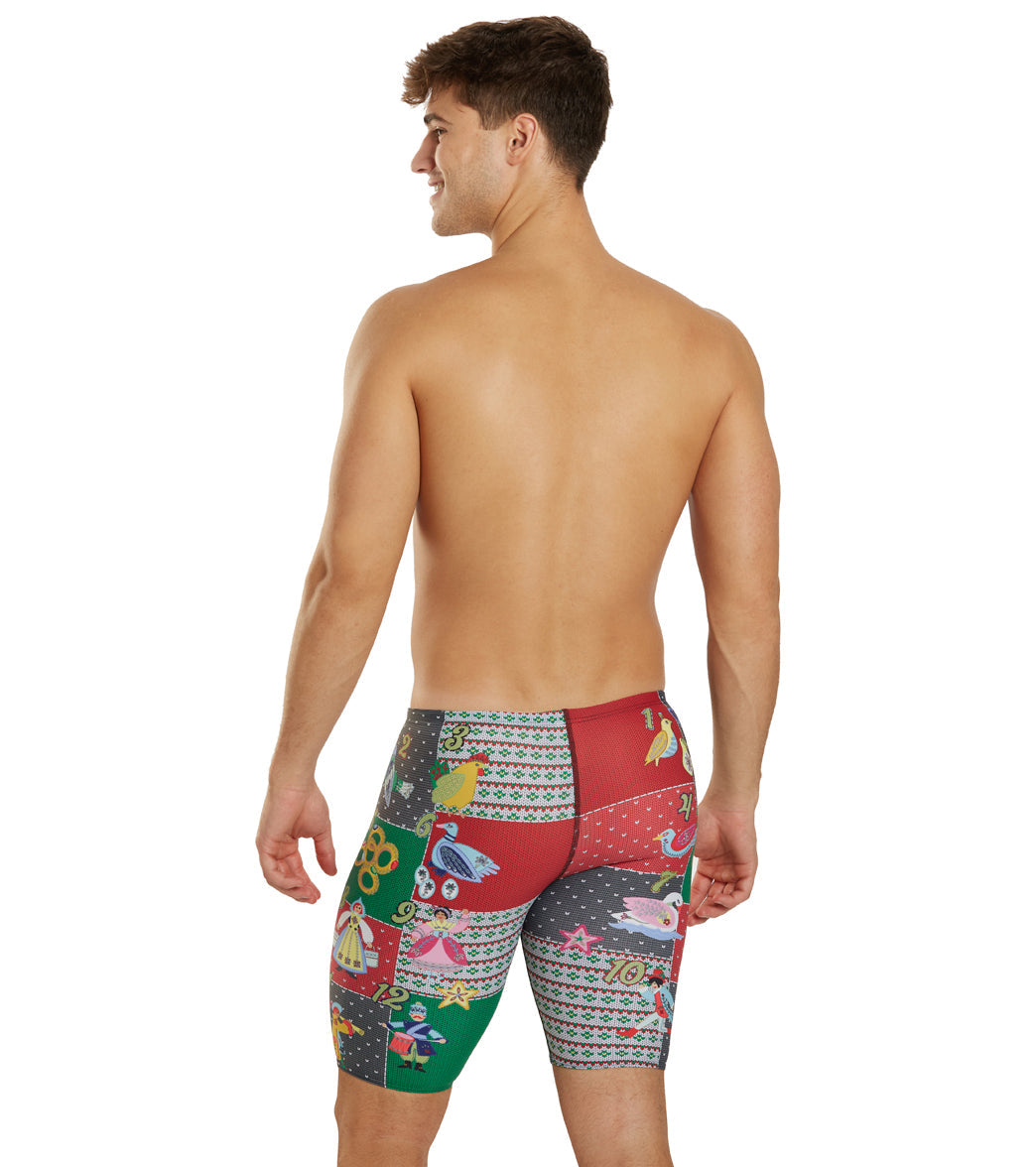  Sporti Granny Sweater 12 Days Of Christmas Jammer Swimsuit (22-44)