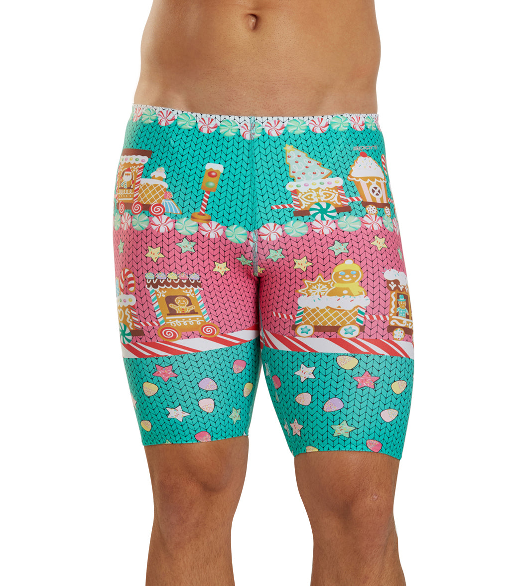  Sporti Granny Sweater Gingerbread Jammer Swimsuit (22-44)