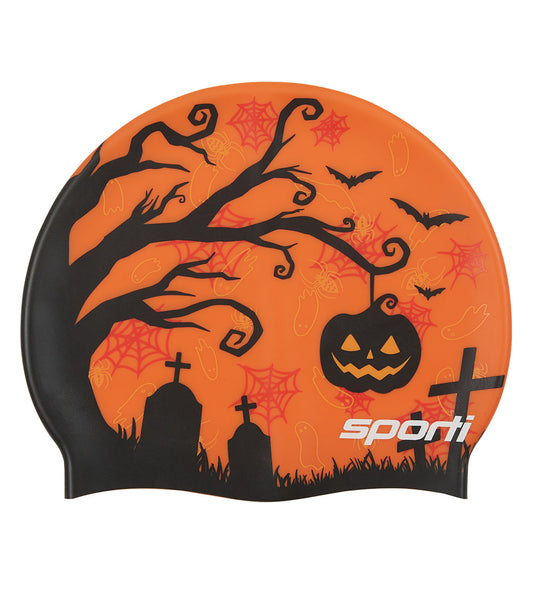  Sporti Graveyard Silicone Swim Cap