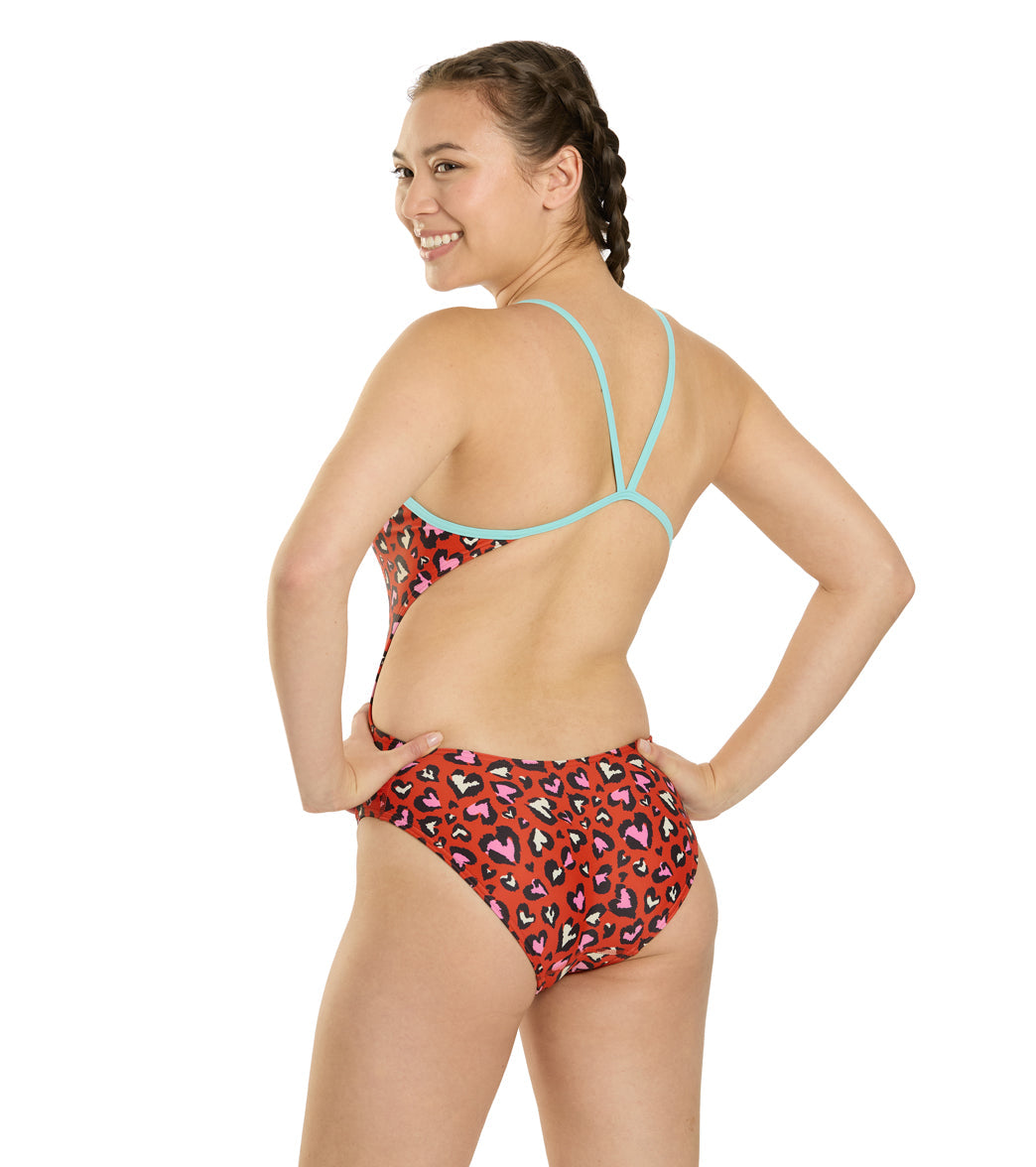  Sporti Limited Edition Wild For You Micro Back One Piece Swimsuit (26-40)
