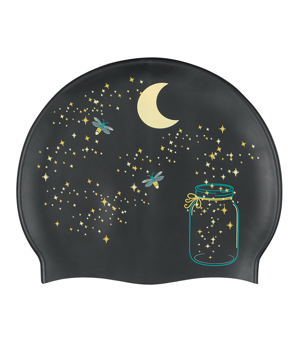  Sporti Firefly Lane Silicone Swim Cap