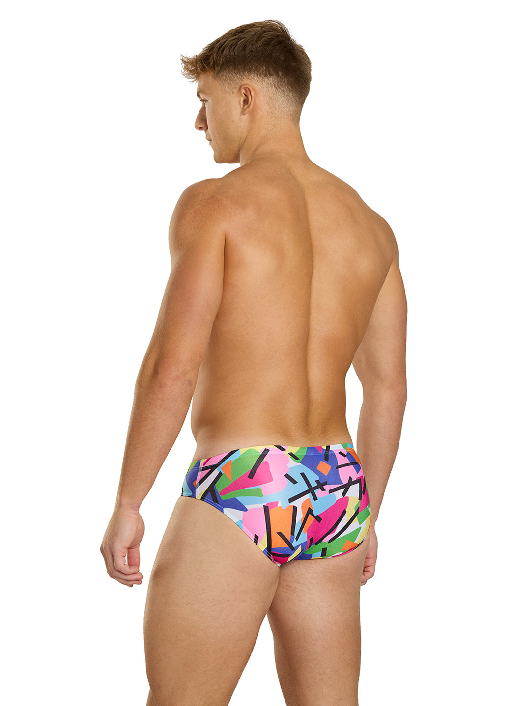  Sporti HydroLast Electric Pop Brief Swimsuit (26-40)