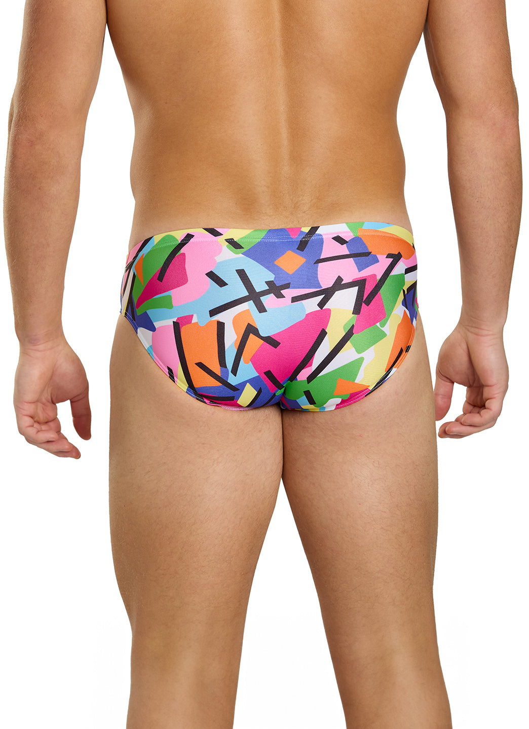  Sporti HydroLast Electric Pop Brief Swimsuit (26-40)