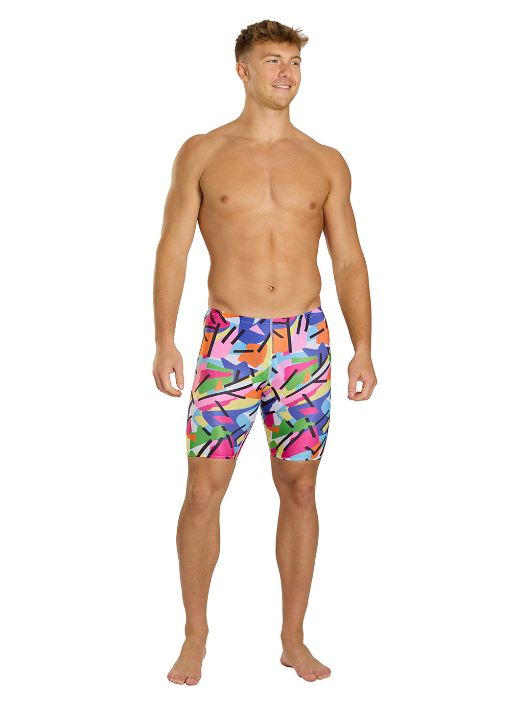  Sporti HydroLast Electric Pop Jammer Swimsuit (22-40)