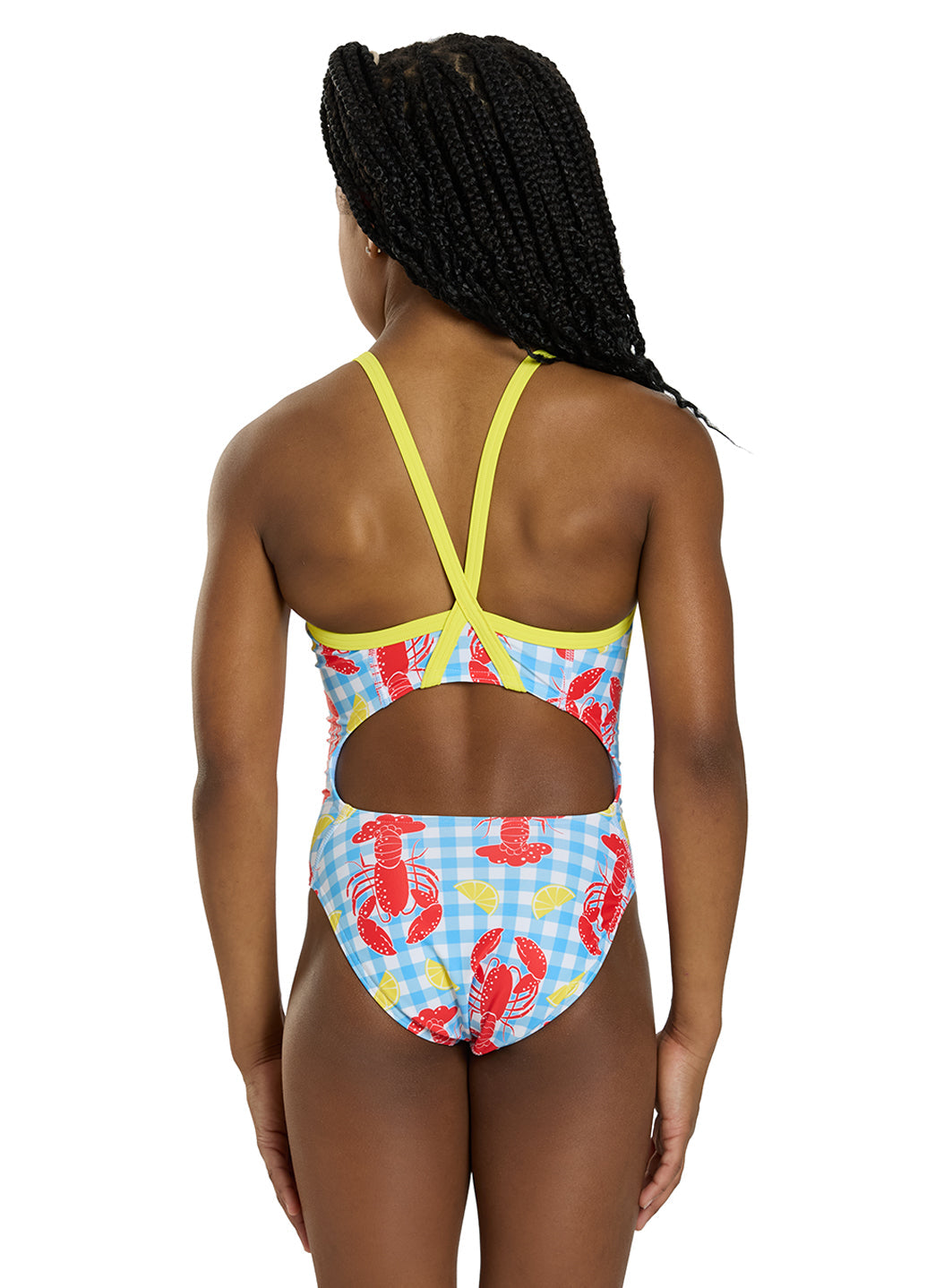  Sporti Seaside Pinch Thin Strap One Piece Swimsuit (22-44)