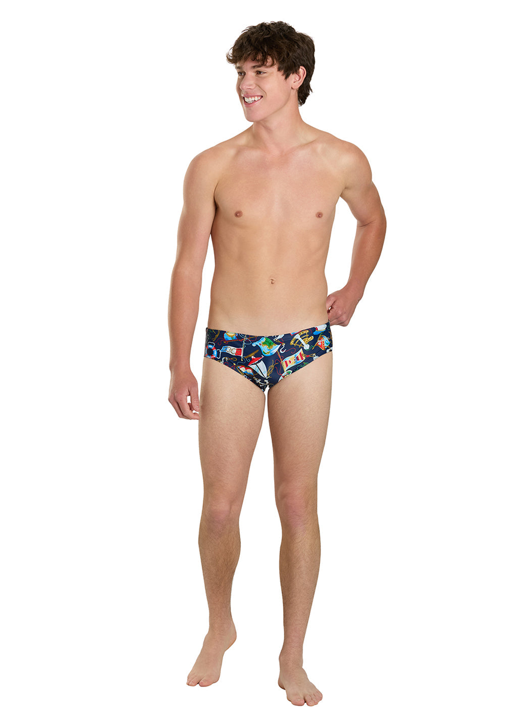  Sporti Anchors Away Brief Swimsuit (26-40)