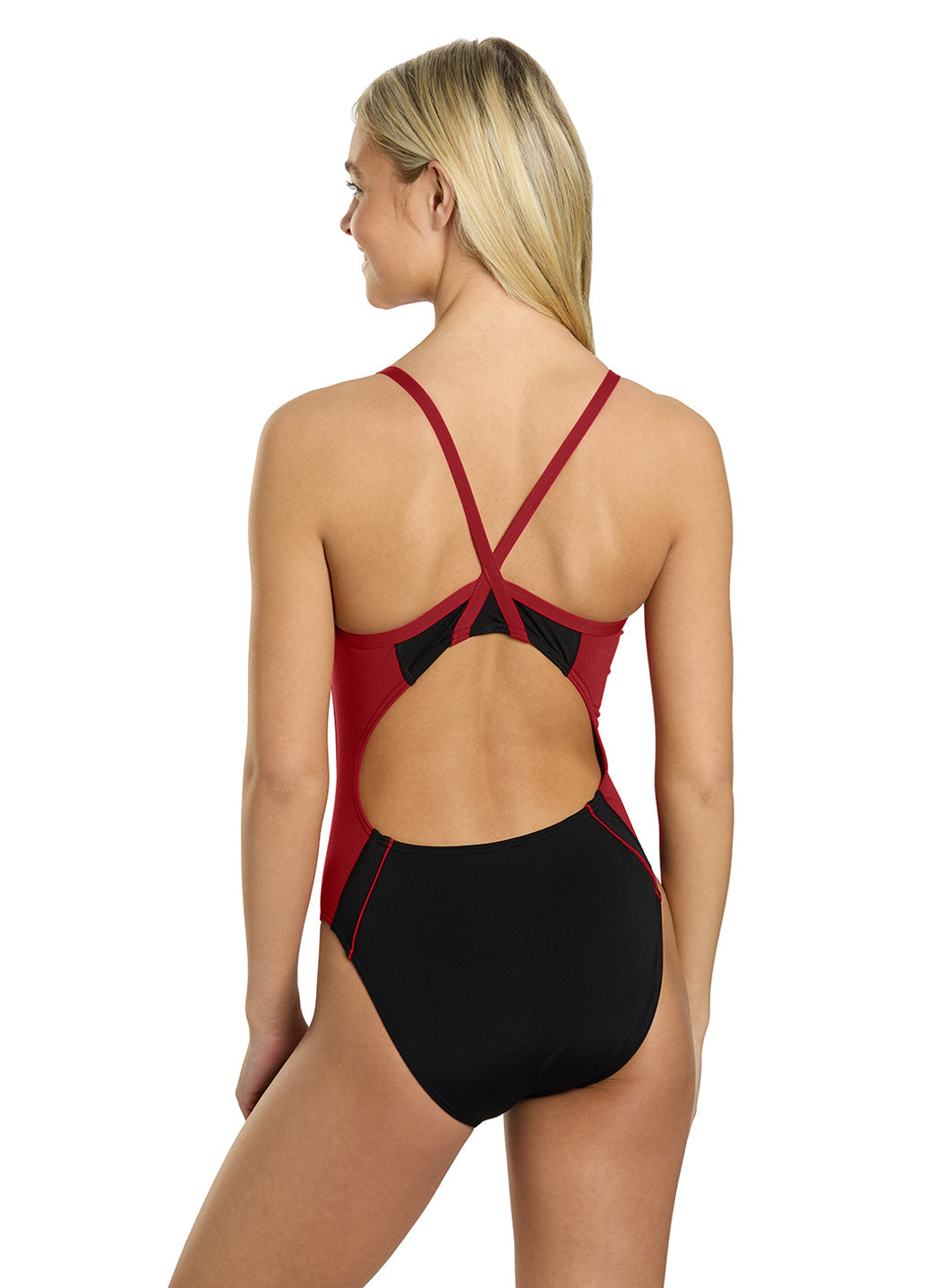  Sporti HydroLast Splice Thin Strap One Piece Swimsuit (22-40)