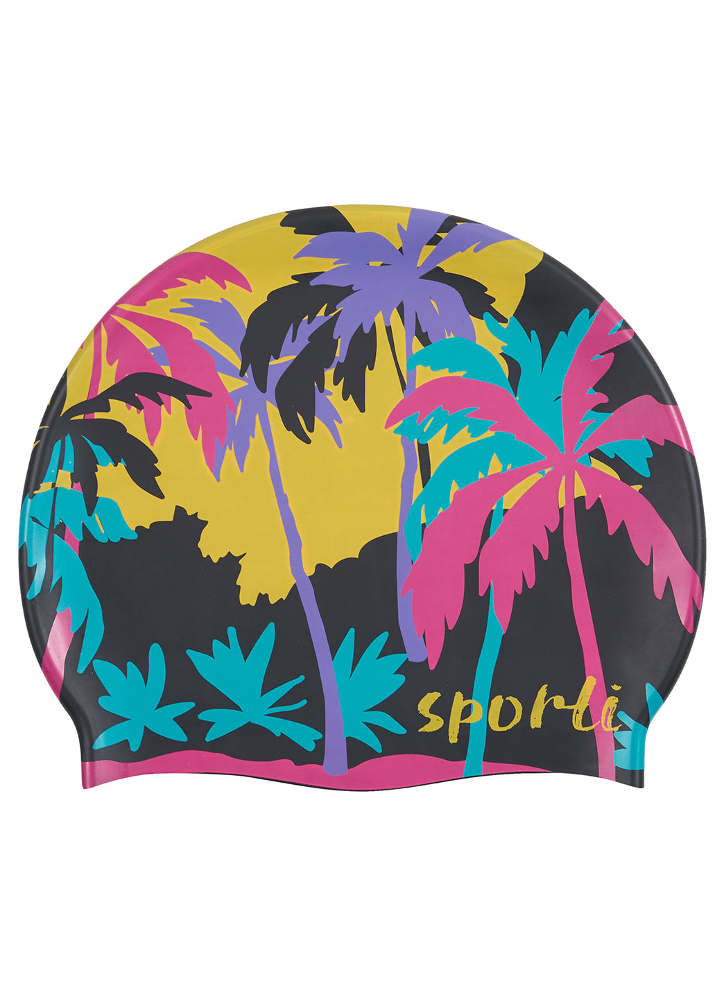  Sporti Tahitian Dream Silicone Swim Cap